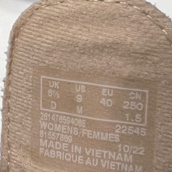 Clarks Collection Leisa Faye White Leather Sandals Women's Sz 9 M - Picture 5 of 5